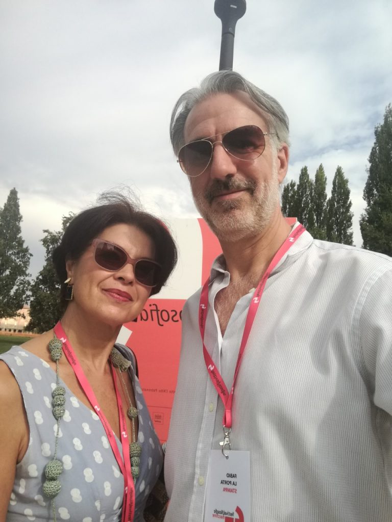 Alessandra Bertazzo e Fabio La Porta al FestivalFilosofia 2020 per Venezie Channel