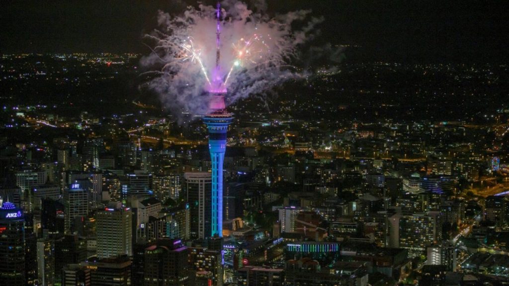 Capodanno 2021 Auckland, Nuova Zelanda