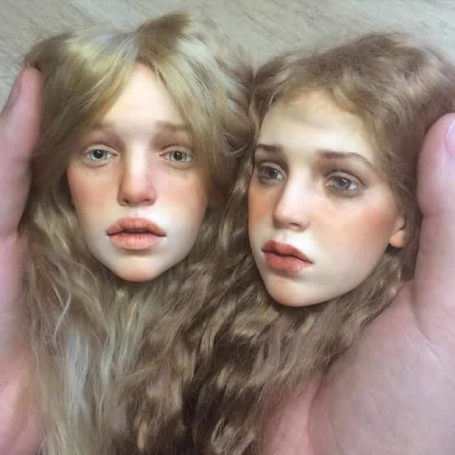 Le bambole realistiche di Michael Zajkov